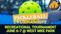 Pickleball Tournament [RECREATIONAL]