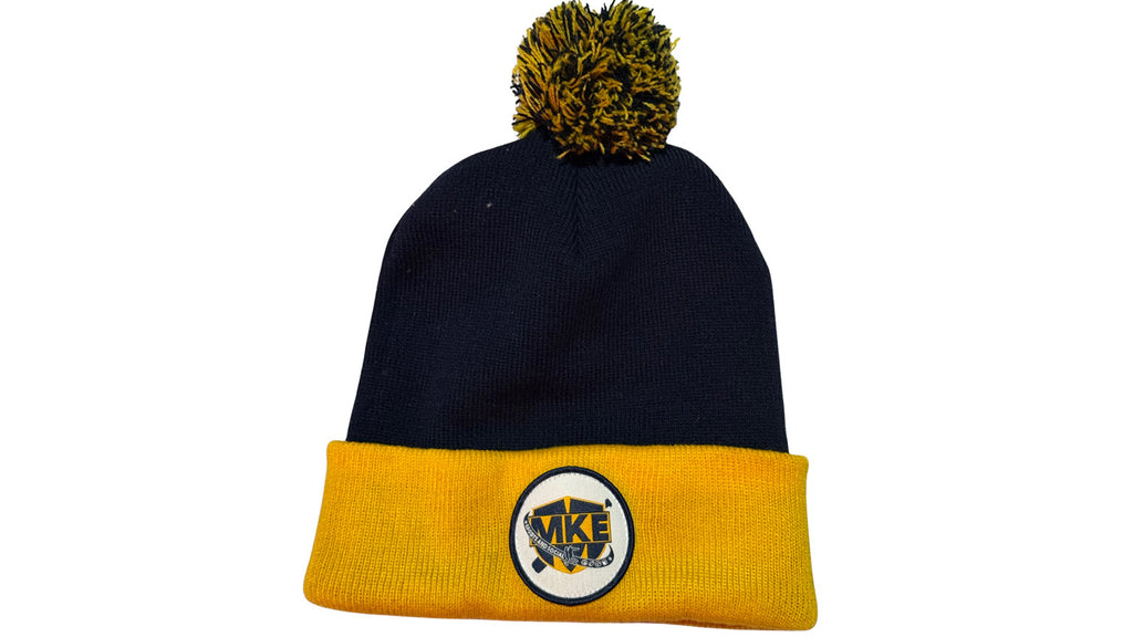 Championship Beanie - Gold/Navy