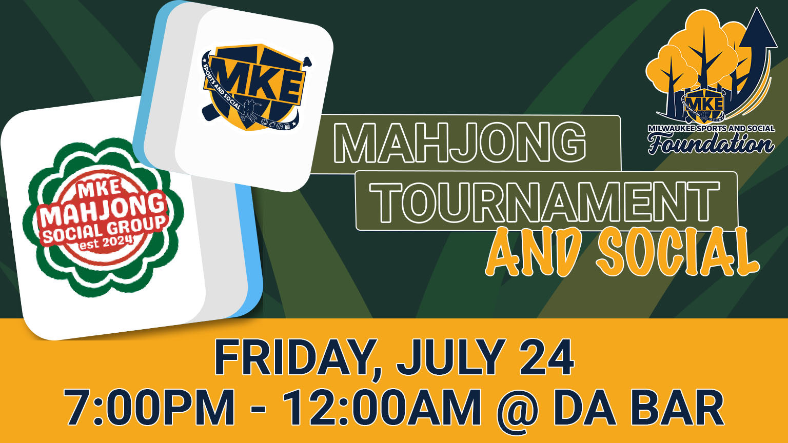 Mahjong Tournament and Social